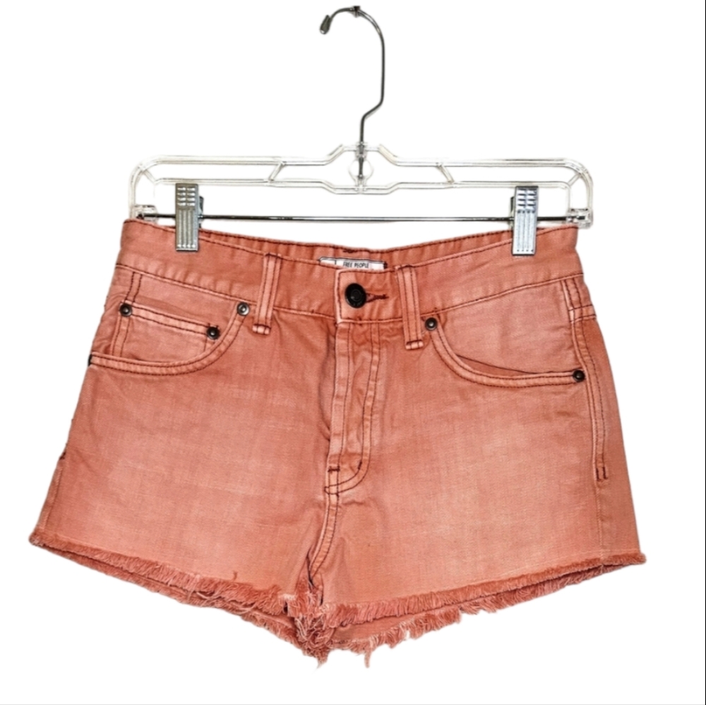 36. Free People Uptown Poppy Shorts